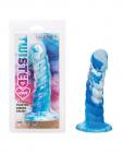 Twisted Love Twisted Ribbed Probe - Blue Sex Toy Product