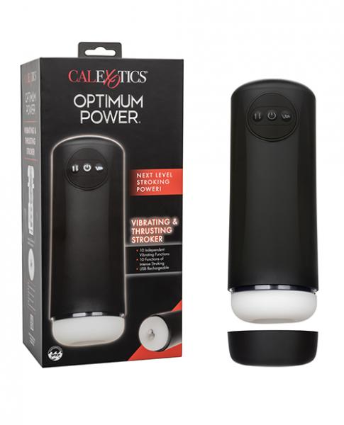 Optimum Power Vibrating & Thruster Stroker Sex Toy Product