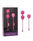 Kegel Training 2 Pc Set - Pink Sex Toy Product