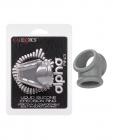 Alpha Liquid Silicone Precision Ring - Grey Sex Toy Product