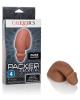 Packer Gear 4 inches Silicone Packing Penis Brown Sex Toy Product Image 2