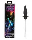 Southern Lights Rechargeable Vibrating Light Up Anal Probe - Black Sex Toy Product