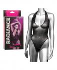 Radiance Deep V Body Suit - Black O/s Sex Toy Product