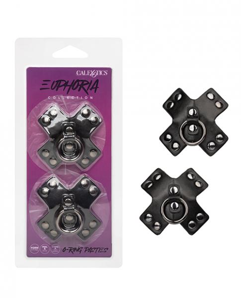 Euphoria Collection O-ring Pasties - Black O/s Sex Toy Product