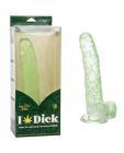 Naughty Bits I Leaf Dick Glow In The Dark Weed Leaf Dildo Sex Toy Product