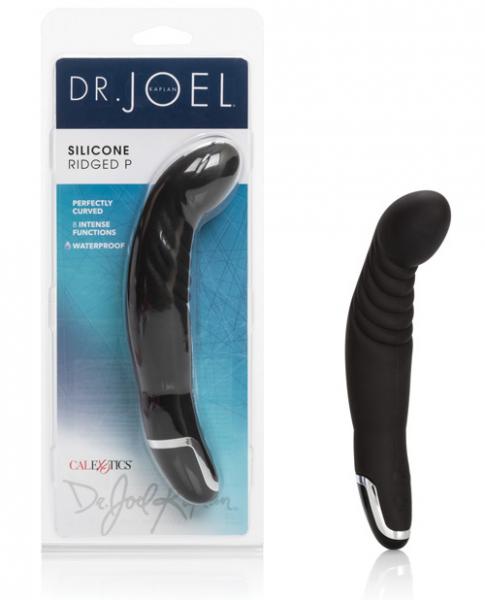 Dr Joel Ridged P Silicone Prostate Massager Black Sex Toy Product