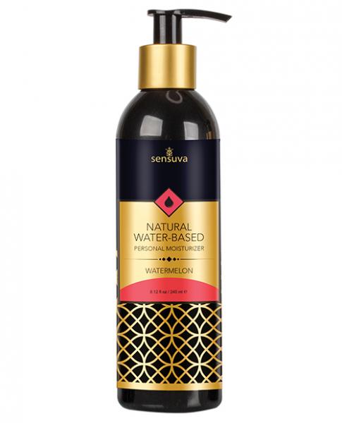 Sensuva Natural Water Based Personal Moisturizer - 8.12 Oz Watermelon Sex Toy Product