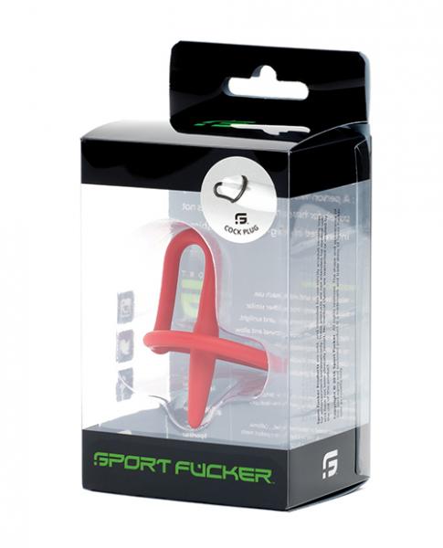 Sport F*cker Cock Plug - Red Sex Toy Product