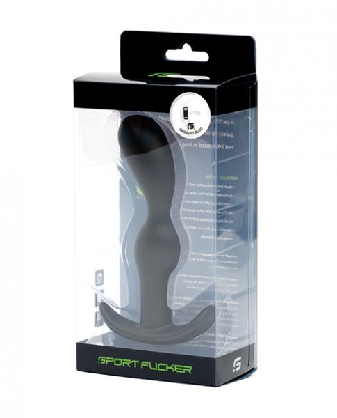 No Eta $$=sport F*cker Crossfit Plug - Black Sex Toy Product