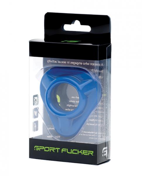 Sport F*cker Defender Ring - Blue Sex Toy Product