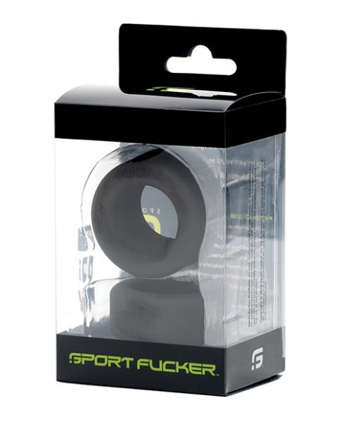 Sport F*cker Nutt Job Ring - Black Sex Toy Product