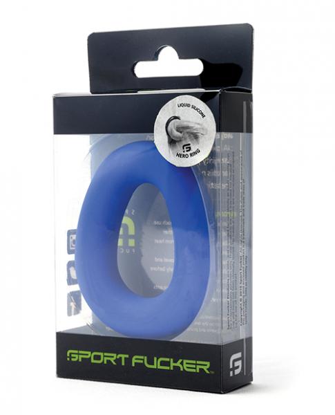 Sport F*cker Hero Ring - Blue Sex Toy Product