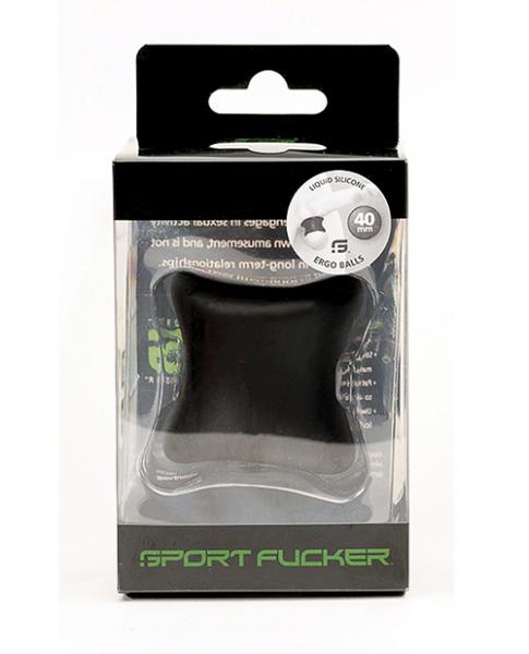 Sport F*cker Ergo Balls - 40mm Black Sex Toy Product