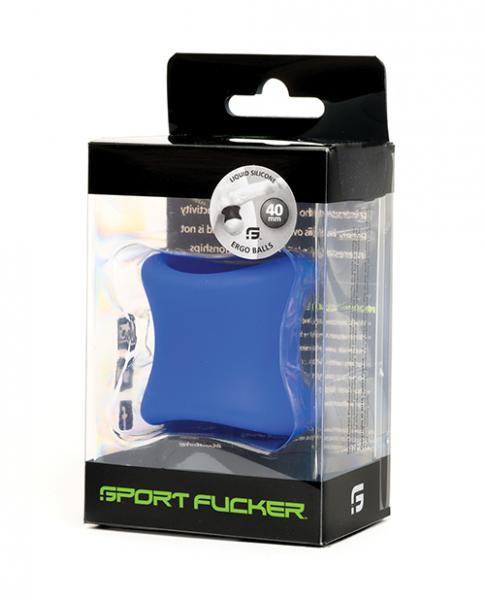 Sport F*cker Ergo Balls - 40mm Blue Sex Toy Product