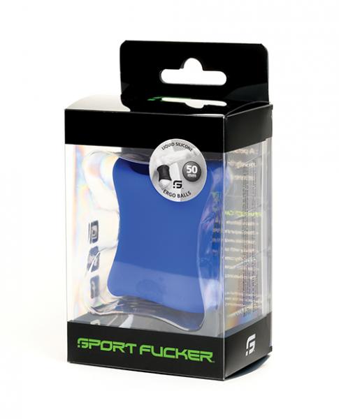 Sport F*cker Ergo Balls - 50mm Blue Sex Toy Product