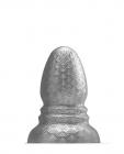 665 Stretch'r Ripple Butt Plug - M Gun Metal Sex Toy Product