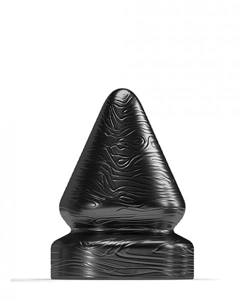 665 Stretch'r Sirup Butt Plug - M Black Metallic Sex Toy Product