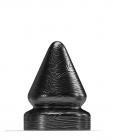 665 Stretch'r Sirup Butt Plug - M Black Metallic Sex Toy Product