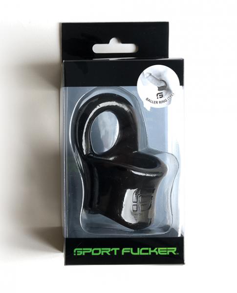 Sport F*cker Baller Ring - Black Sex Toy Product