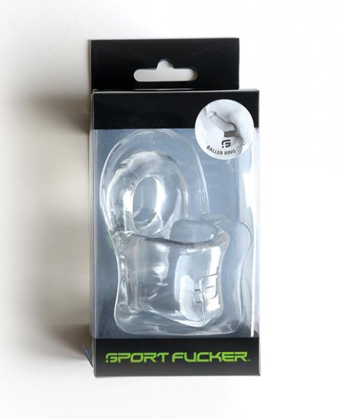 Sport F*cker Baller Ring - Clear Sex Toy Product