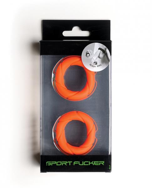 Sport F*cker Ready Rings - Orange Sex Toy Product