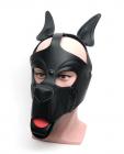 665 Playful Pup Hood - O/s Black Sex Toy Product