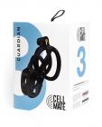 Sport F*cker Cellmate Guardian Chastity Cage - Size 3 Black Sex Toy Product