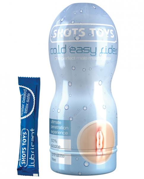 Easy Cold Rider Male Masturbator Vaginal Beige Sex Toy Product