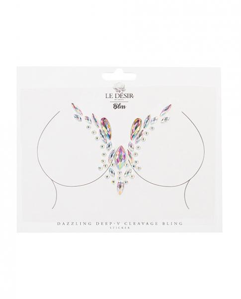 Shots Bliss Dazzling V Cleavage Bling Sticker O/s Sex Toy Product