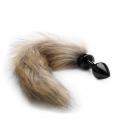 Shots Ouch Fox Tail Butt Plug Black Bulk Sex Toy Product