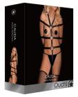 Shots Ouch Calida Pretty Perfection Female Body Harness - Black Sex Toy Product