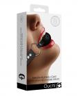 Shots Ouch Diamond Breathable Ball Gag - Black Sex Toy Product