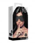 Shots Ouch Diamond Studded Eye Mask - Black Sex Toy Product