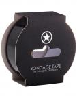 Bondage Tape Non-Sticky 57.41 feet Black Sex Toy Product