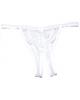 Scalloped Embroidery Crotchless Panty White O/S Sex Toy Product Image 1