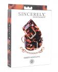 Sincerely Amber Hand Cuffs Sex Toy Product