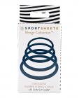 Sportsheets O Ring 4 Pack - Turquoise Sex Toy Product