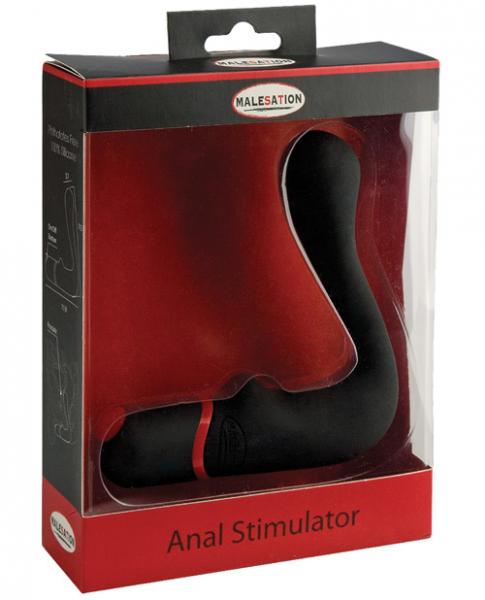 Anal Stimulator Black Vibrator Sex Toy Product