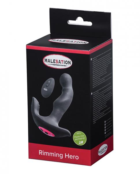 Malesation Rimming Hero - Black Sex Toy Product