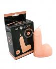 Get Lucky 5" Blow Me Penis Candle - Peach Sex Toy Product