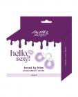 Hello Sexy! Bound By Bliss Fuzzy Wrist Cuffs - Lilac Sex Toy Product