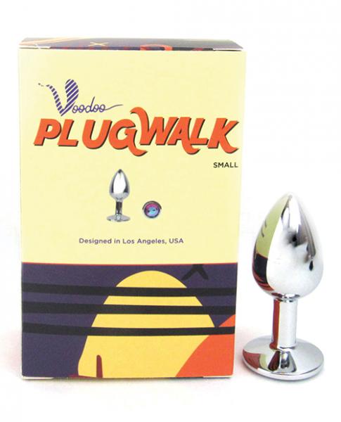 Voodoo Plug Walk Small Stainless Steel - Silver Sex Toy Product