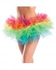 Layered Organza Tutu Rainbow O/S Sex Toy Product