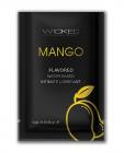 Wicked Sensual Care Water Based Lubricant - .1 Oz Mango Sex Toy Product