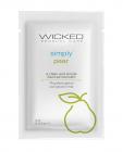 Wicked Sensual Care Simply Water Based Lubricant - .1 Oz Pear Sex Toy Product