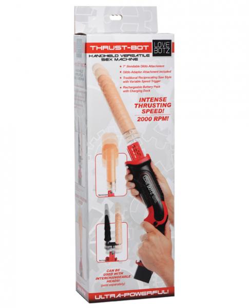 Lovebotz Thrust Bot Handheld Multi Speed Sex Machine Sex Toy Product