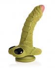 Creature Cocks Swamp Monster Scaly Silicone Dildo - Green Sex Toy Product