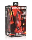 Creature Cocks Hell Kiss Twisted Tongues Silicone Dildo Sex Toy Product