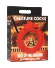 Creature Cocks Rise Of The Dragon Silicone Cock Ring - Red Sex Toy Product