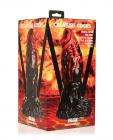 Creature Cocks Vulcan Silicone Dildo - Black/red Sex Toy Product